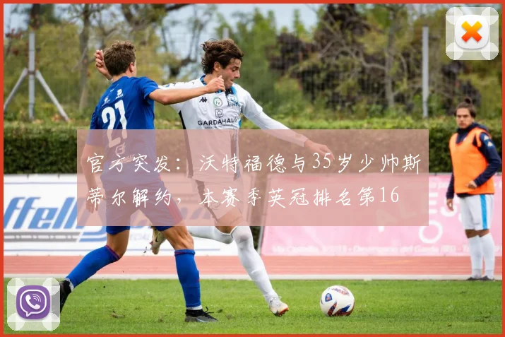 官方突发：沃特福德与35岁少帅斯蒂尔解约，本赛季英冠排名第16